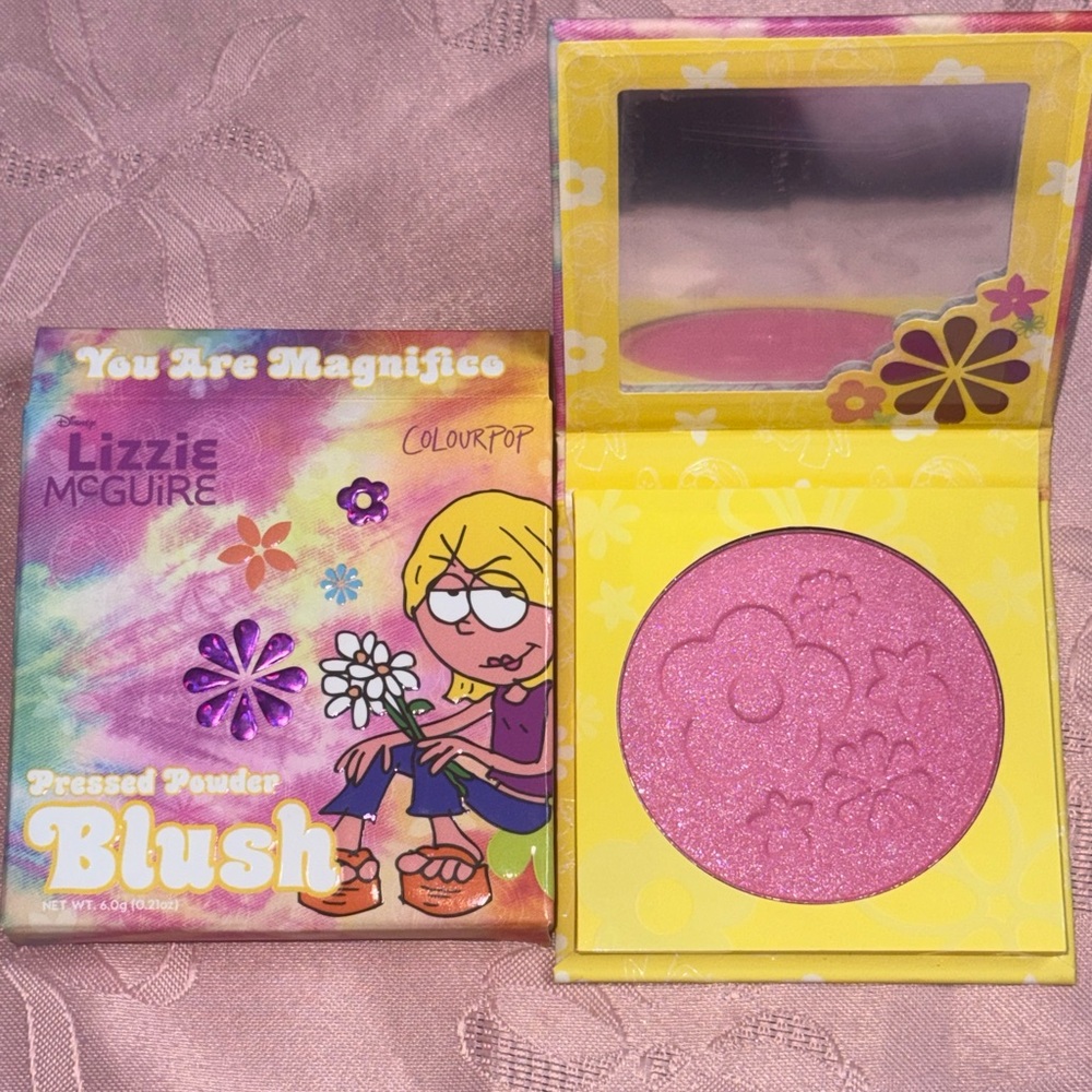 ColourPop Lizzie McGuire Shimmering Pink Blush